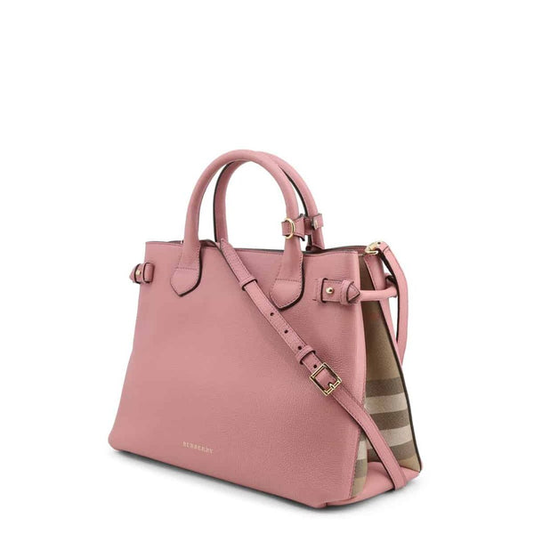 BURBERRY Pink Leather Shoulder Bag