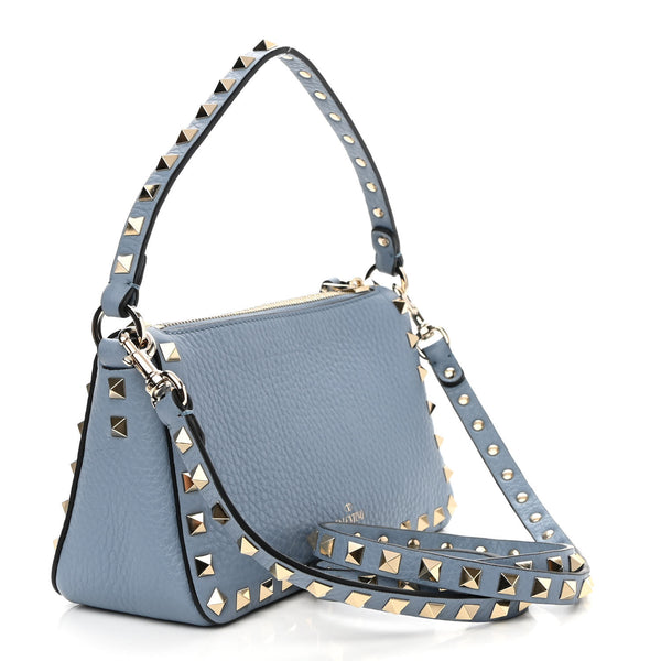 VALENTINO Blue Leather Handbag