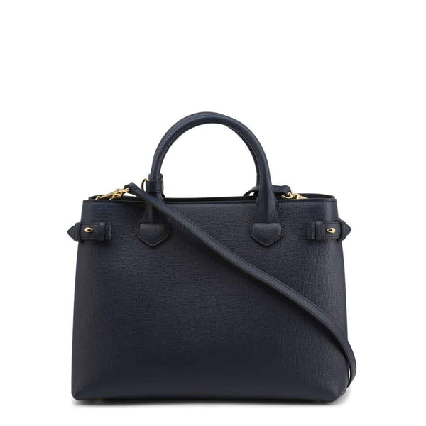 BURBERRY Blue Leather Shoulder Bag