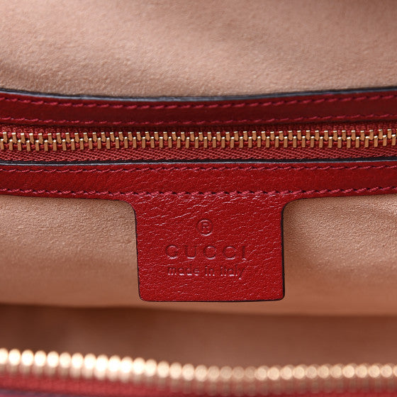 GUCCI Blue Suede Ophidia Shoulder Bag