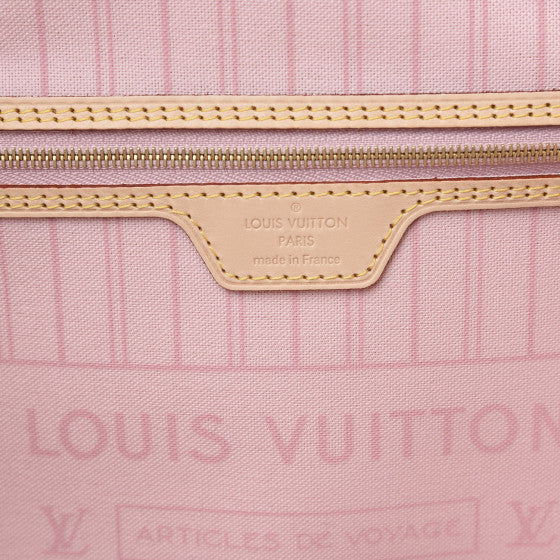 LOUIS VUITTON Damier Azur Neo Neverfull MM Tote Bag