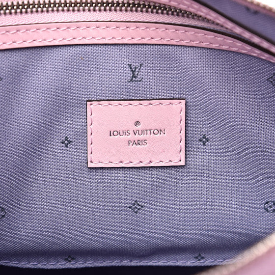 LOUIS VUITTON Pastel Pink Escale Speedy 30 Bandouliere Shoulder Bag