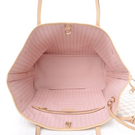 LOUIS VUITTON Damier Azur Neo Neverfull MM Tote Bag