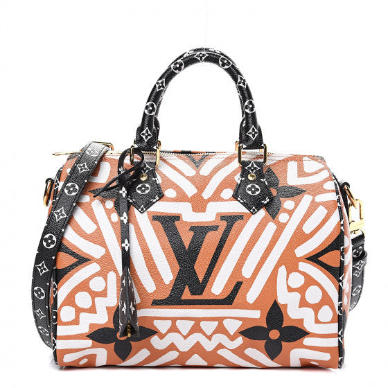 LOUIS VUITTON Multicolor Crafty Speedy 25 Bandouliere Shoulder Bag