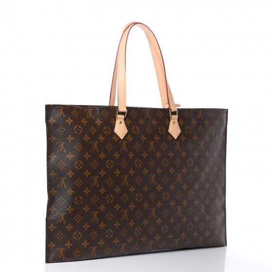 LOUIS VUITTON Brown Monogram All-In Tote Bag