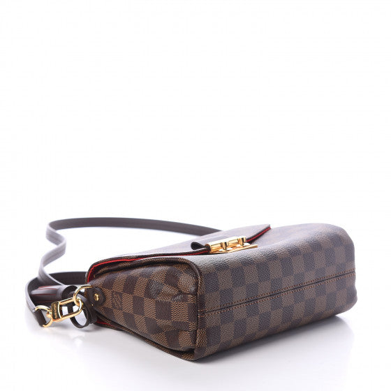 LOUIS VUITTON Croisette in Damier Ebene Print Shoulder Bag