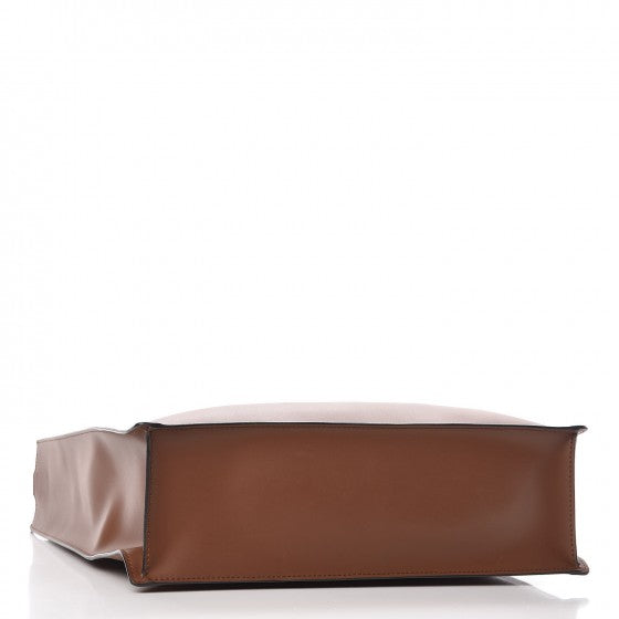 VALENTINO Brown Leather Tote Bag
