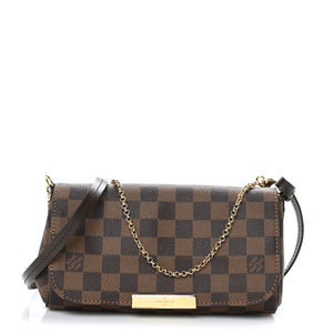 LOUIS VUITTON Brown Damier Ebene Crossbody Bag