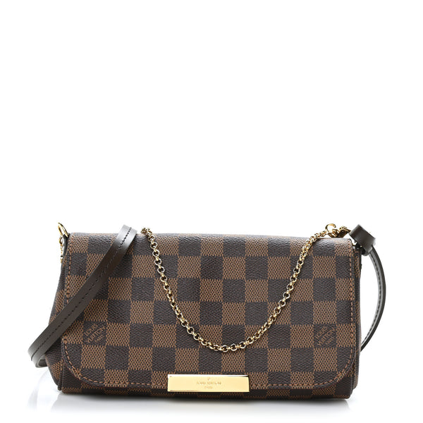 LOUIS VUITTON Brown Damier Ebene Crossbody Bag