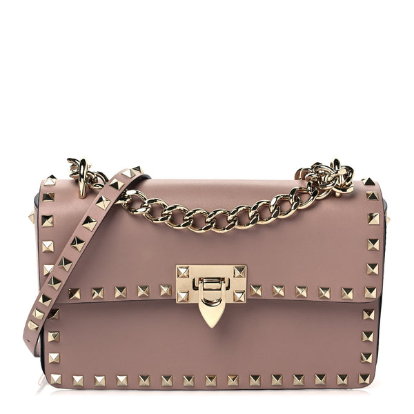 VALENTINO Brown Leather Crossbody Bag