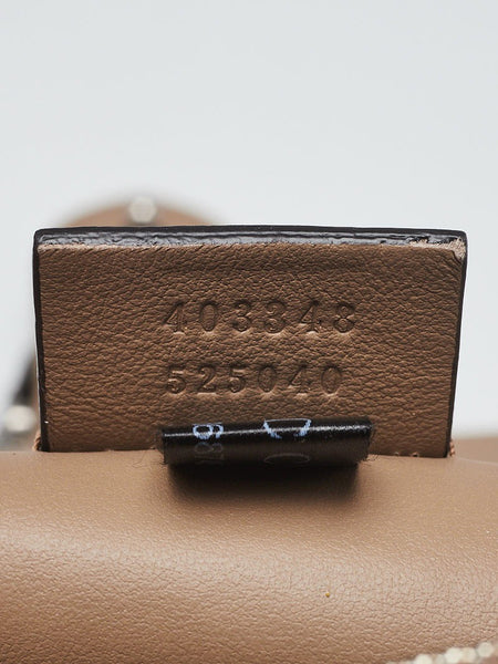 GUCCI Brown Suede Dionysus Shoulder Bag
