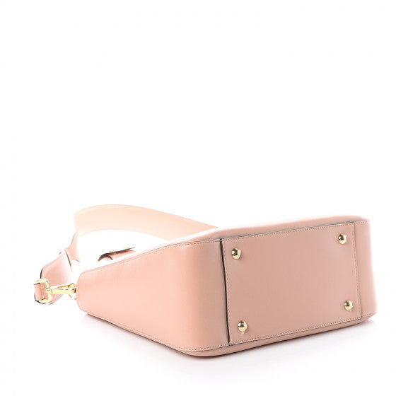 FENDI Pink Leather FF Tote Bag