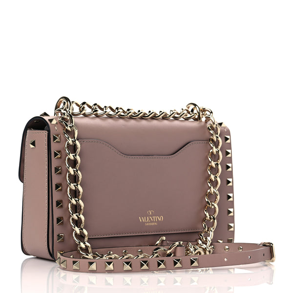 VALENTINO Brown Leather Crossbody Bag