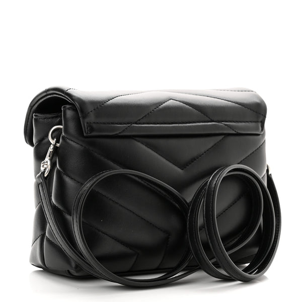 YVES SAINT LAURENT Black Leather Crossbody Bag