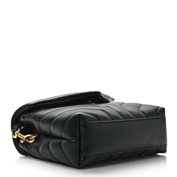 YVES SAINT LAURENT Black Leather Crossbody Bag