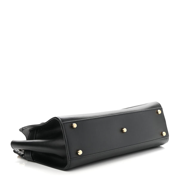 DOLCE & GABBANA Black Leather Shoulder Bag