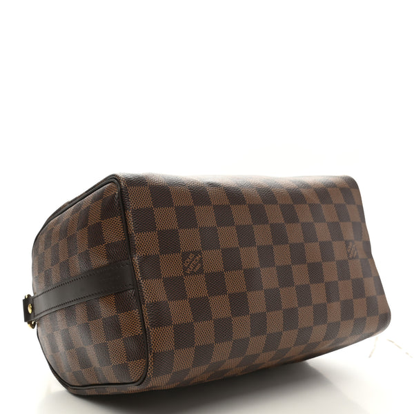 LOUIS VUITTON Brown Damier Ebene Print Crossbody Bag