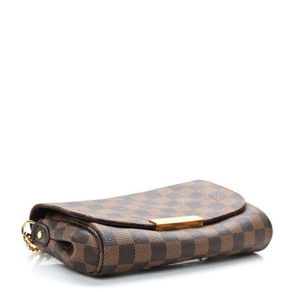 LOUIS VUITTON Brown Damier Ebene Crossbody Bag
